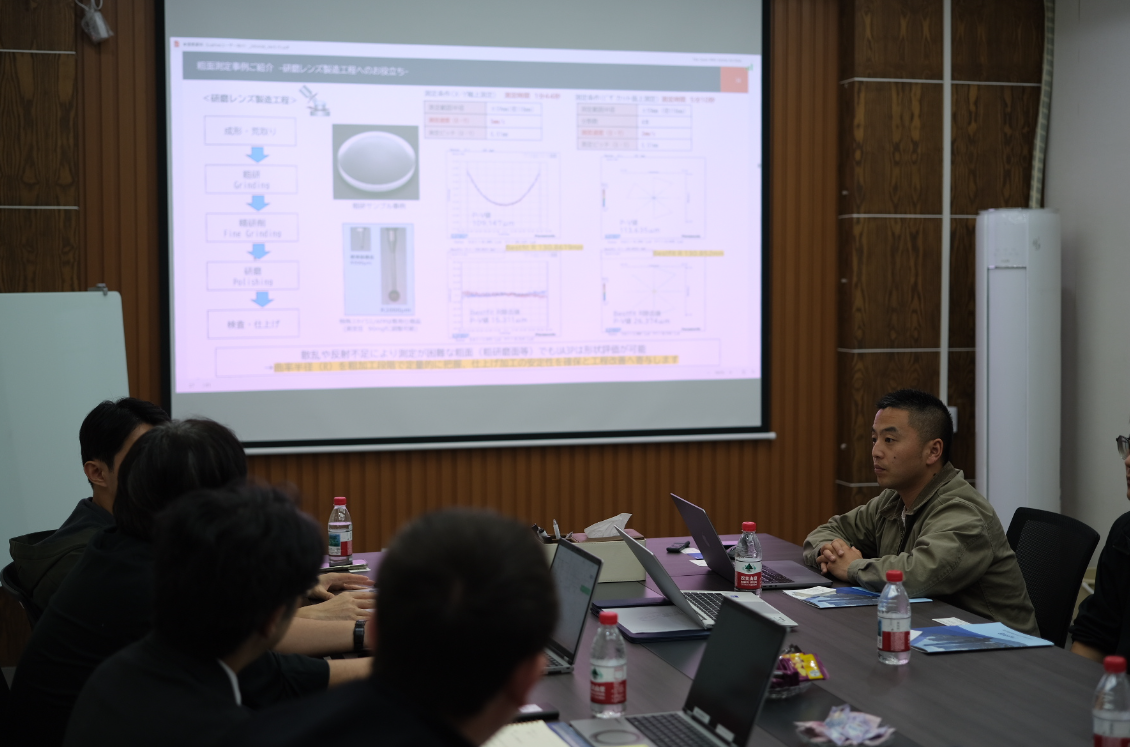 Approfondissement de l'expertise en matière de mesure d'ultra-précision et promotion d'un nouvel écosystème industriel : l'équipe Panasonic UA3P visite Zhixing Optics pour échanger et coopérer.